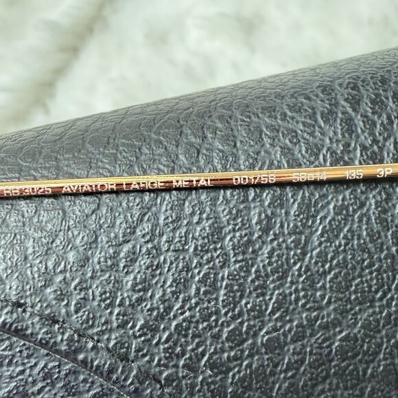 Ray-Ban RB3025 Aviator Classic Polarized Sunglasses - Picture 6 of 9